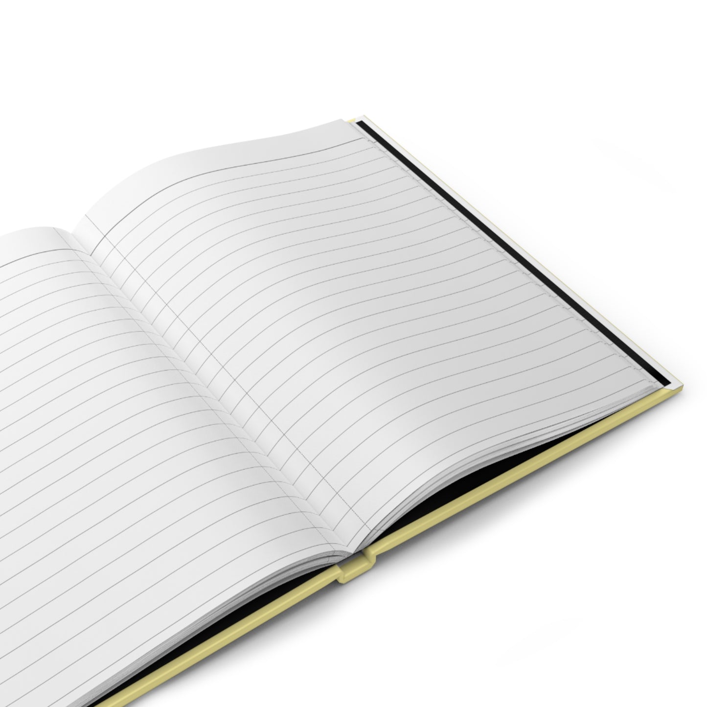 Morning Talks Hardcover Journal — Lined Matte Notebook for Daily Reflections