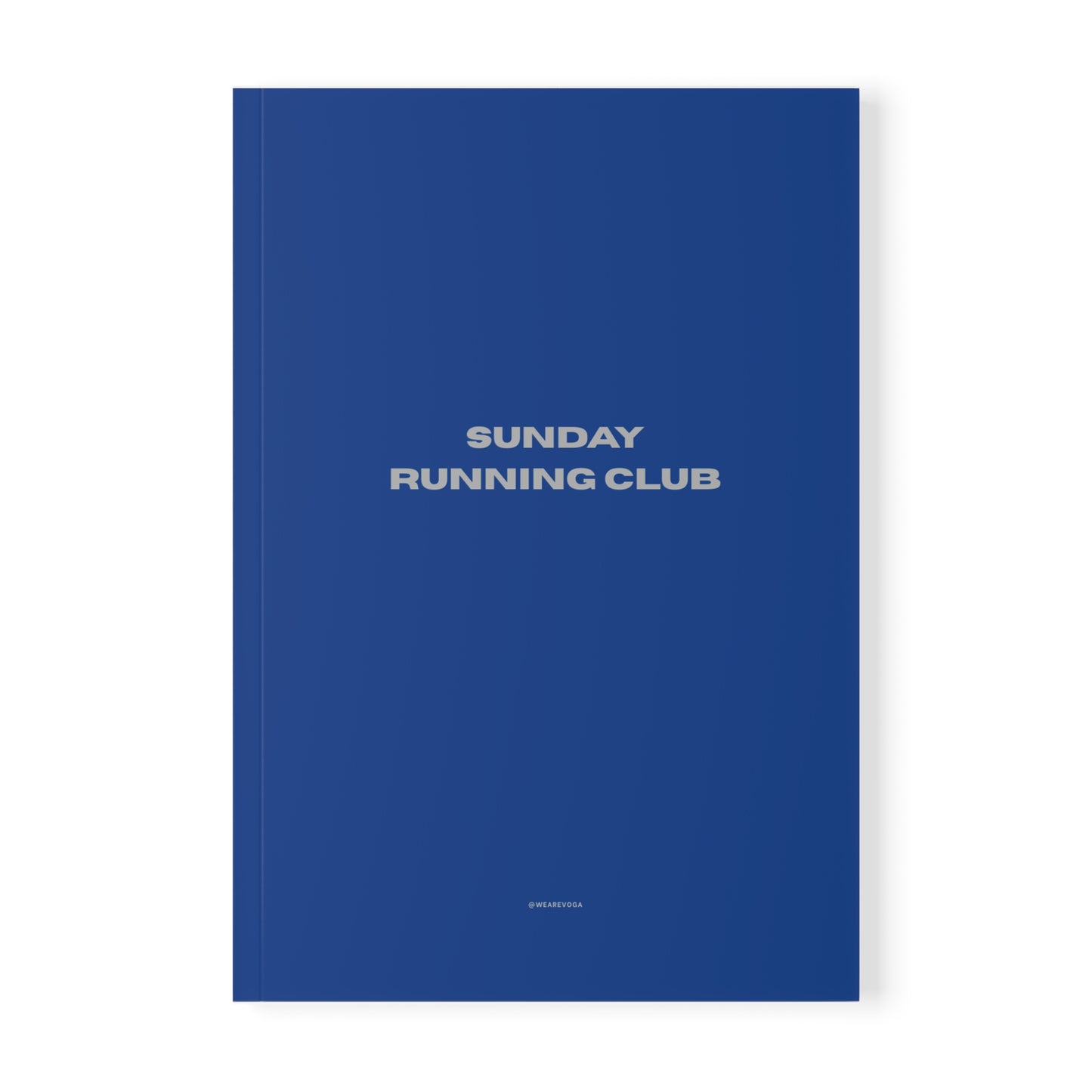 Sunday Running Club A5 Notebook — Softcover Journal for Runners & Training Notes