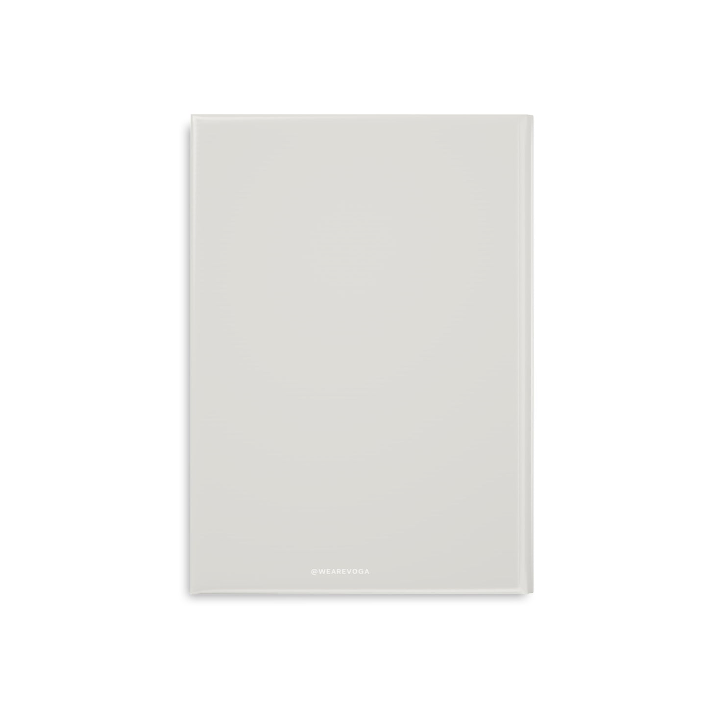 Hardcover Notebook — "Lucky Is a Mindset" Motivational Journal