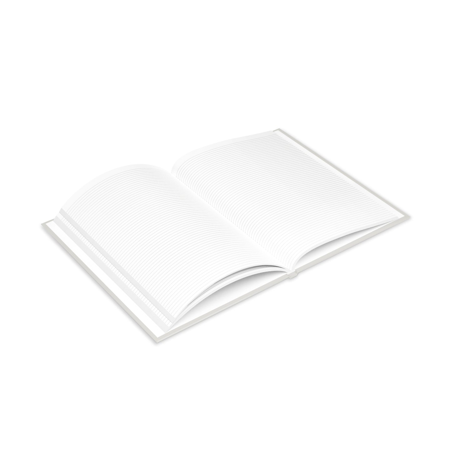 Hardcover Notebook — "Lucky Is a Mindset" Motivational Journal