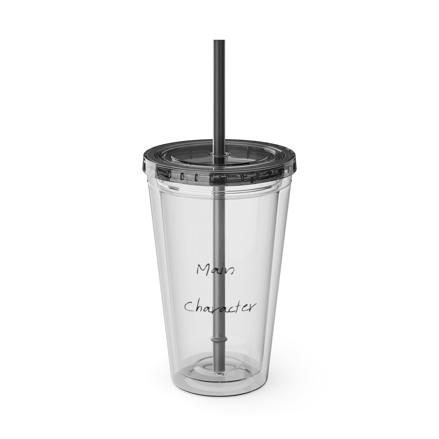 Reusable Cold Drink Cup Main Character -16oz