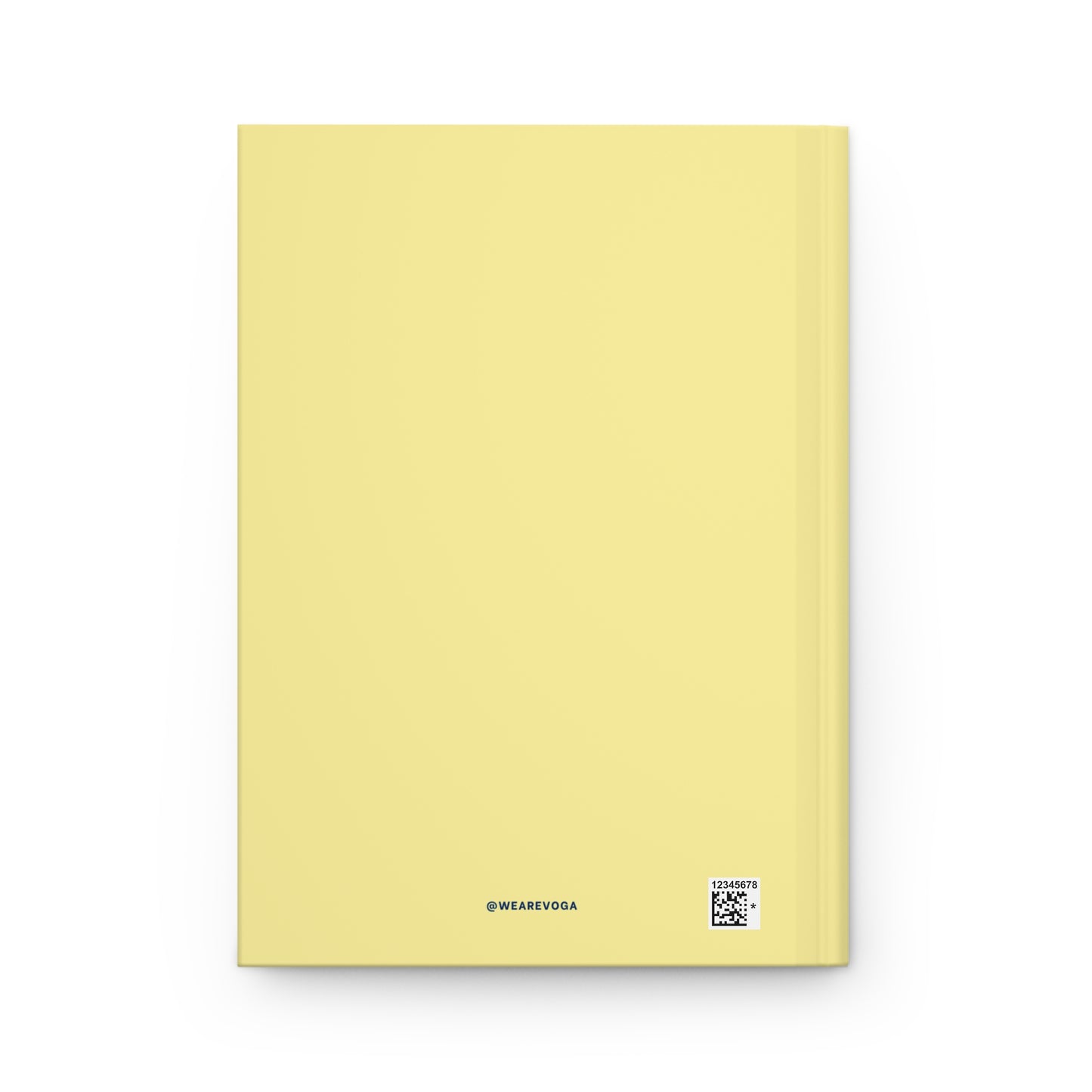 Morning Talks Hardcover Journal — Lined Matte Notebook for Daily Reflections
