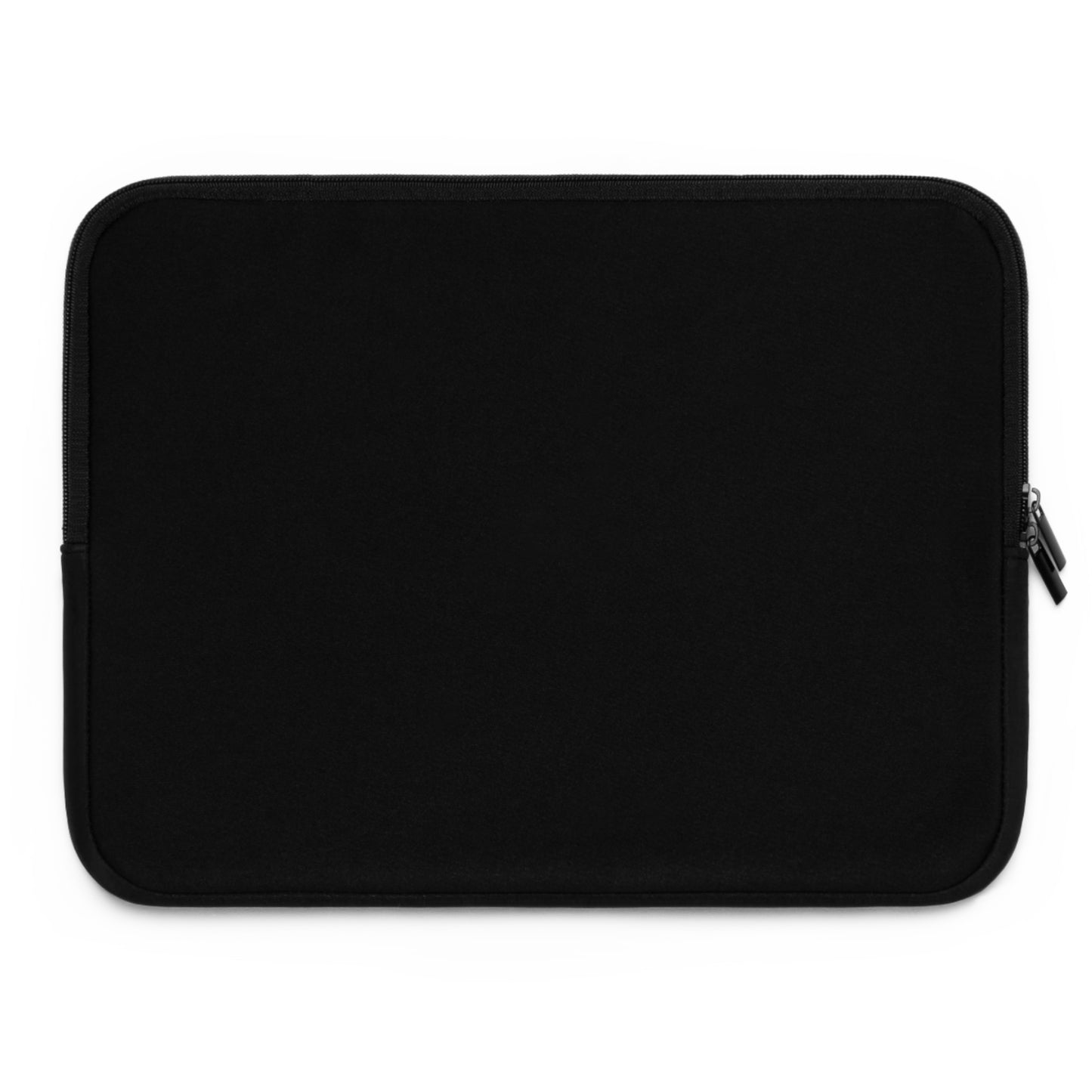 Laptop Sleeve — Minimal Black "Creativity is intelligence having fun" Quote Sleeve