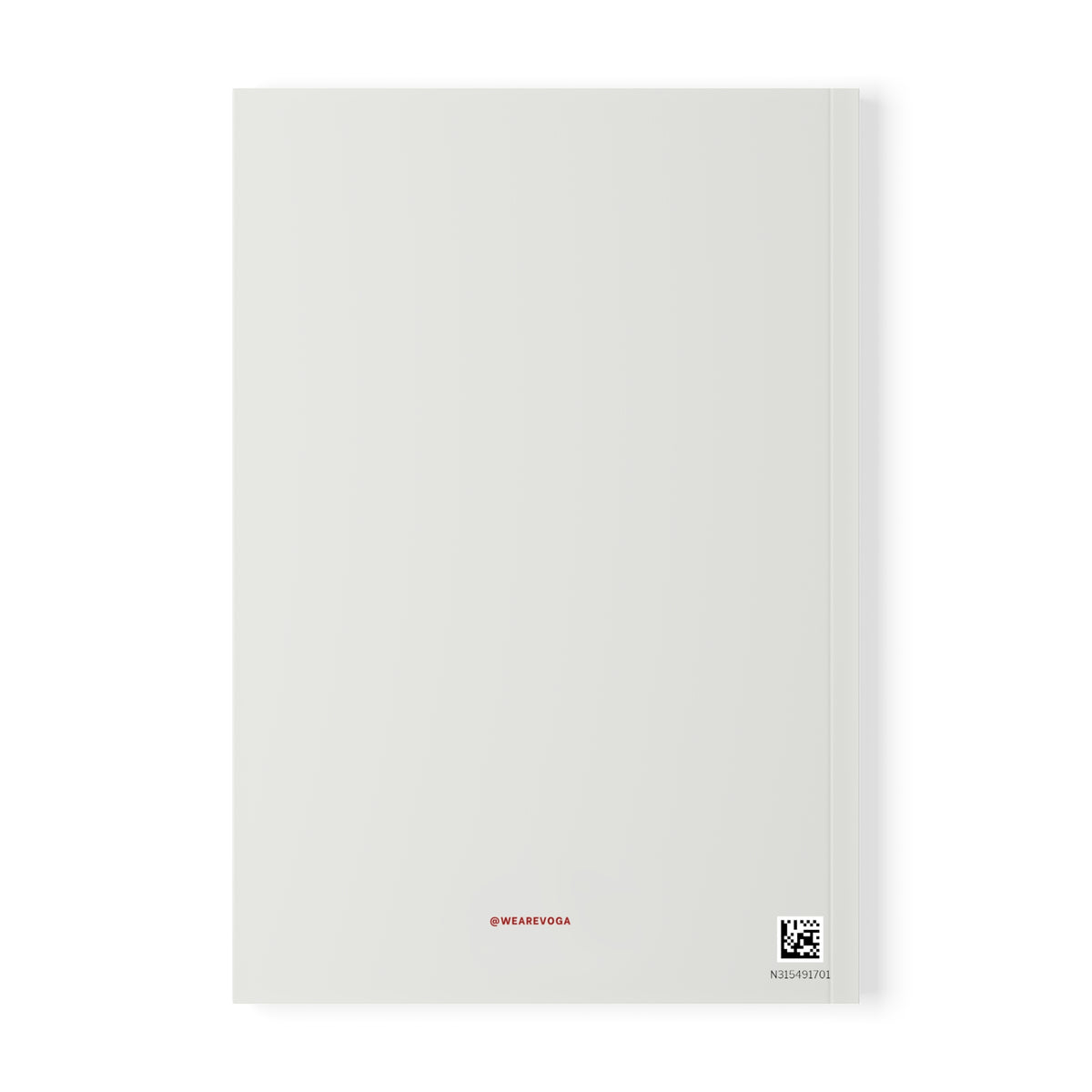 A5 Notebook — "Born to Read, Forced to Work and Socialize" Minimal Literary Journal