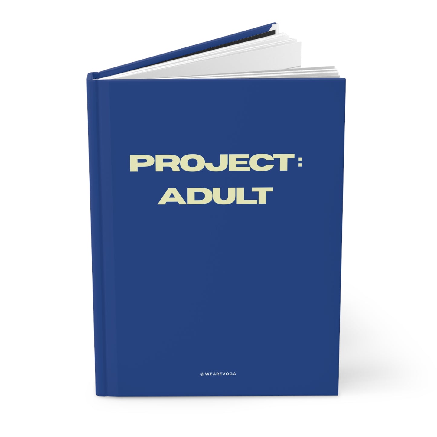 Project: Adult Hardcover Journal — Lined Notebook for Young Professionals & Graduates