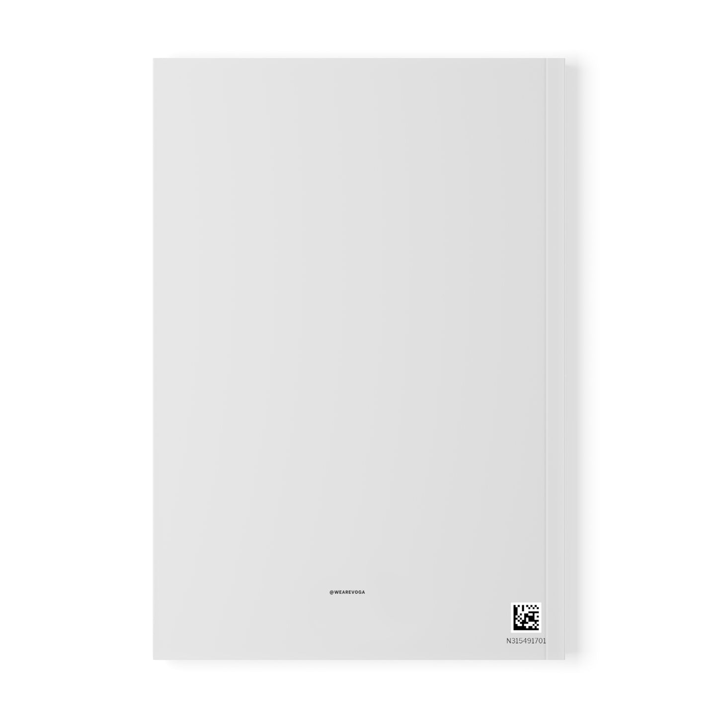 God's Plan A5 Softcover Notebook — Minimal Inspirational Journal