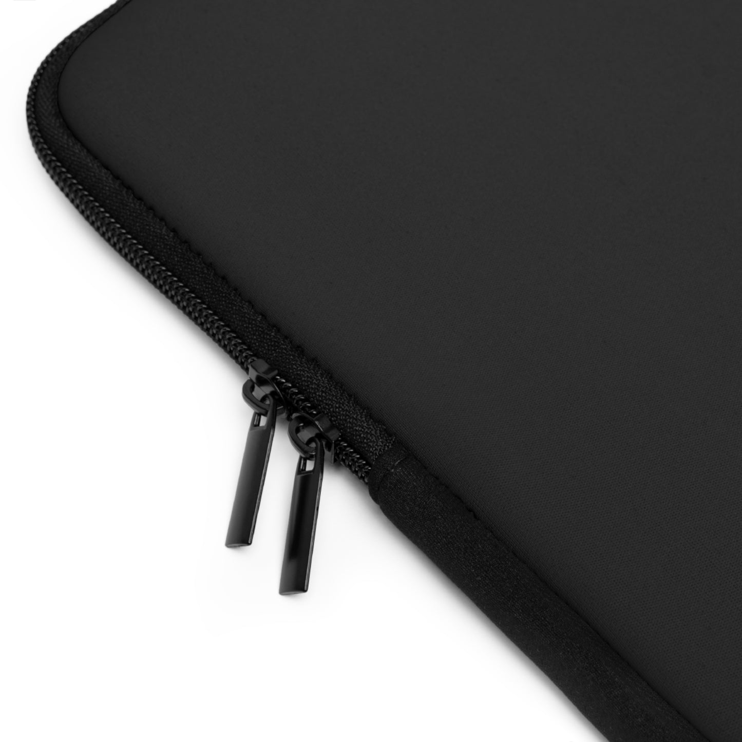 Laptop Sleeve — Minimal Black "Creativity is intelligence having fun" Quote Sleeve