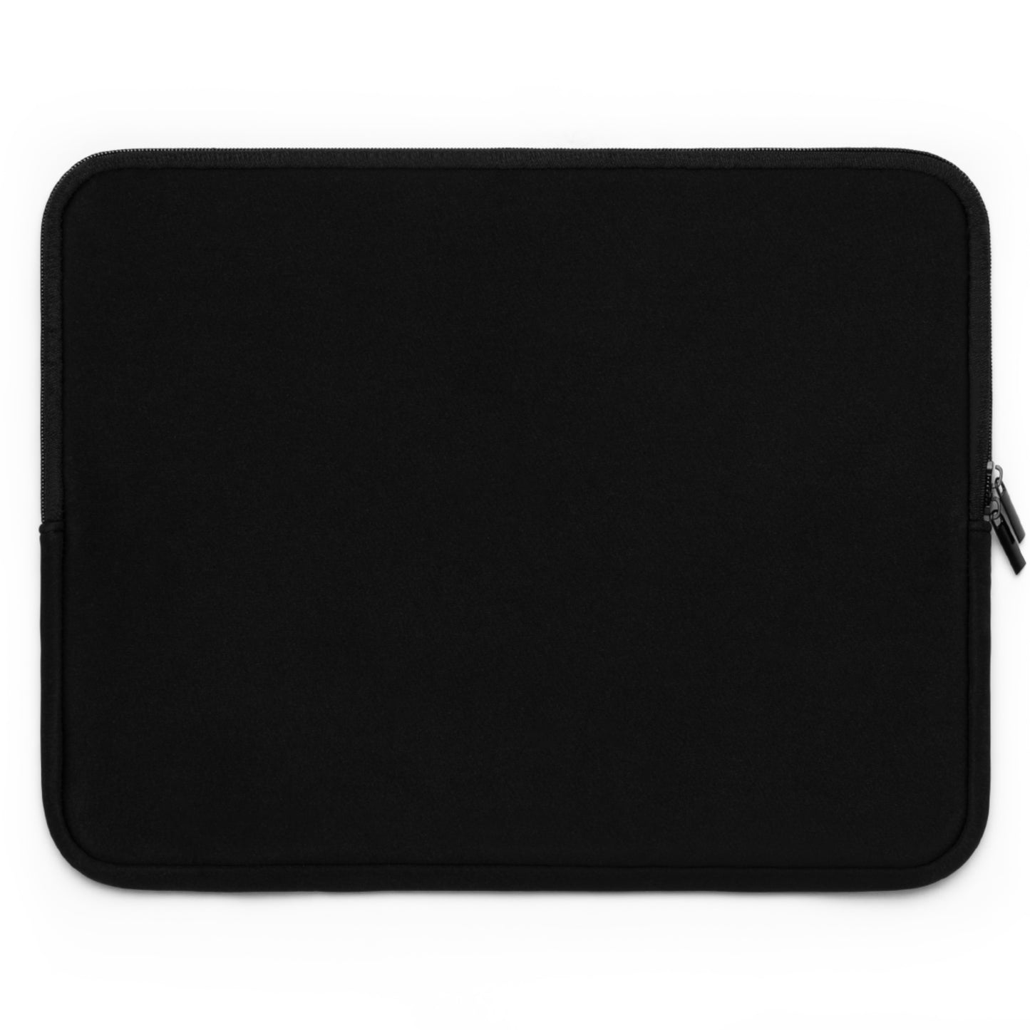 Laptop Sleeve — Minimal Black "Creativity is intelligence having fun" Quote Sleeve