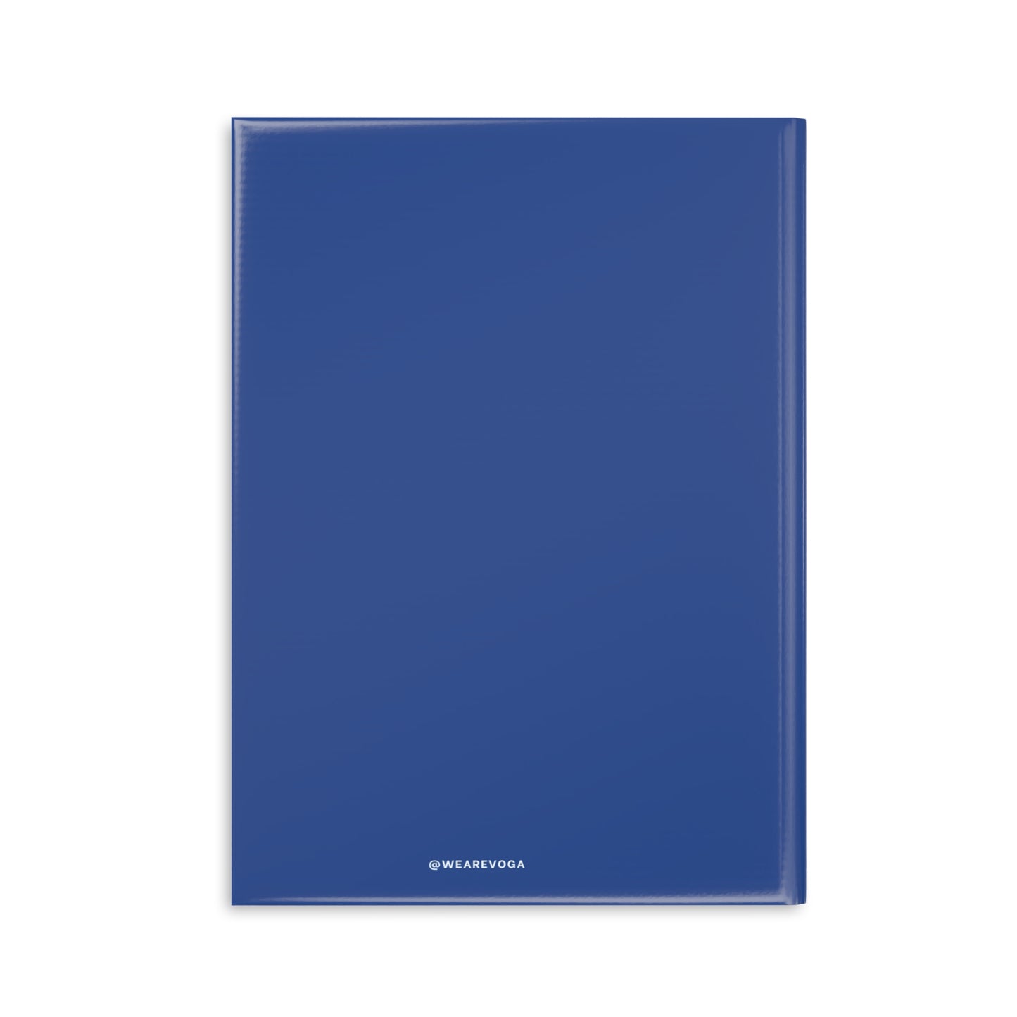 BYO Blue Hardcover Notebook — Puffy Cover Journal for Notes & Planning