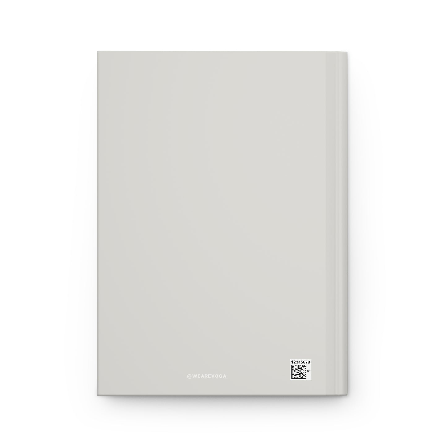 Hardcover Journal — "Lucky Is a Mindset" Motivational Lined Notebook