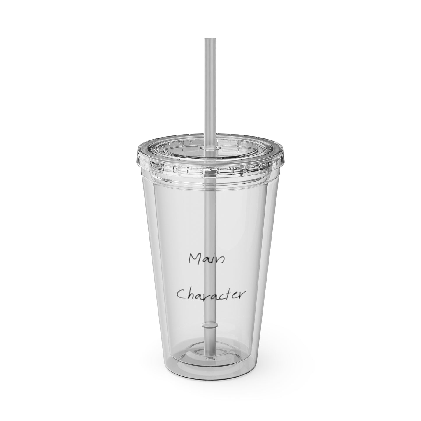 Reusable Cold Drink Cup Main Character -16oz