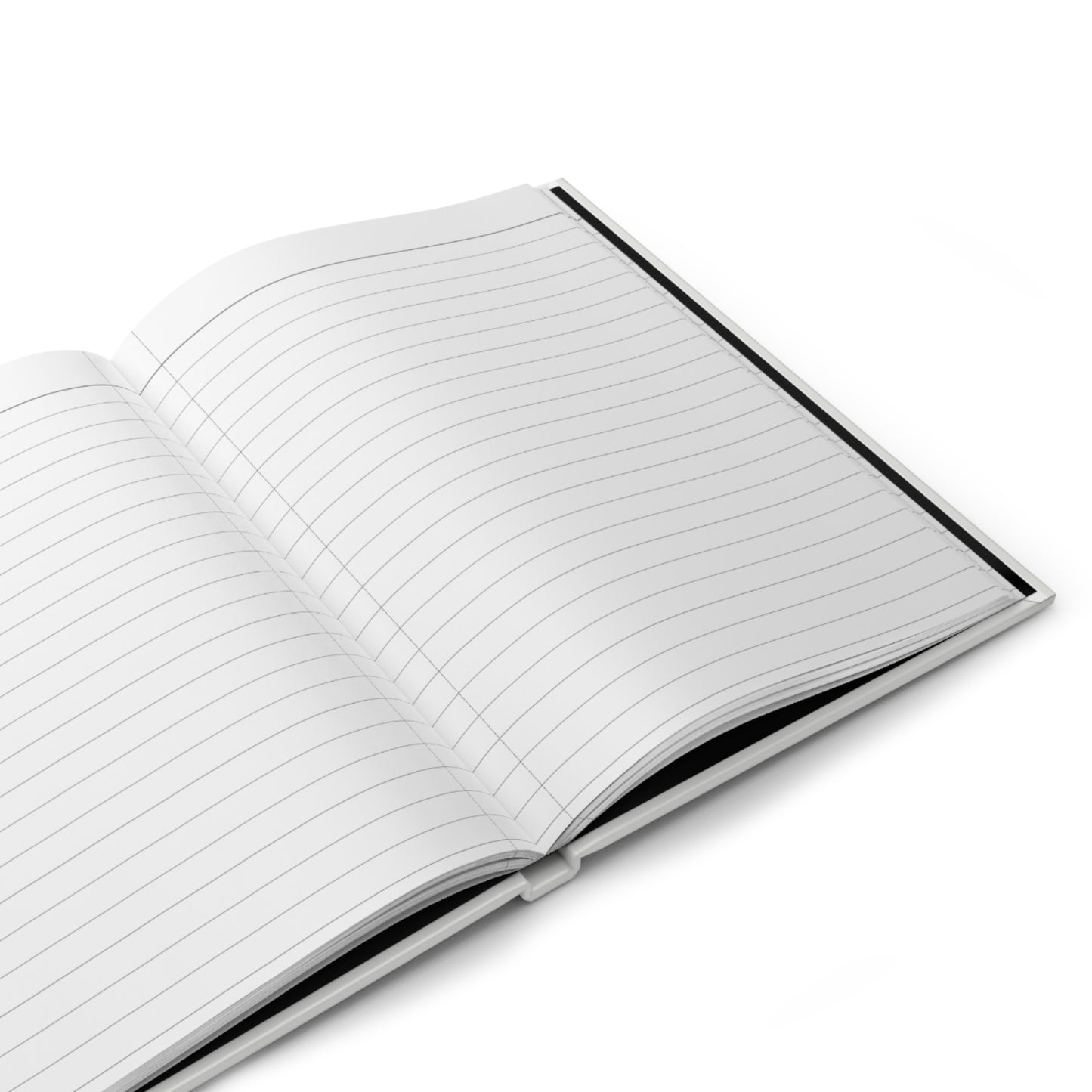 Pleasure Writing Hardcover Journal — Lined Matte Notebook for Daily Writing & Journaling