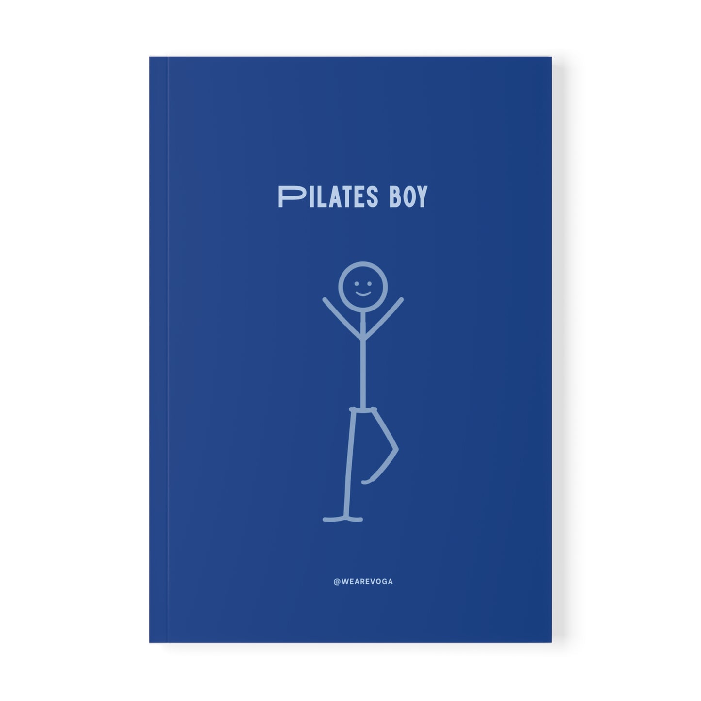 Pilates Boy A5 Softcover Notebook