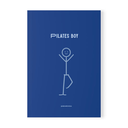 Pilates Boy A5 Softcover Notebook