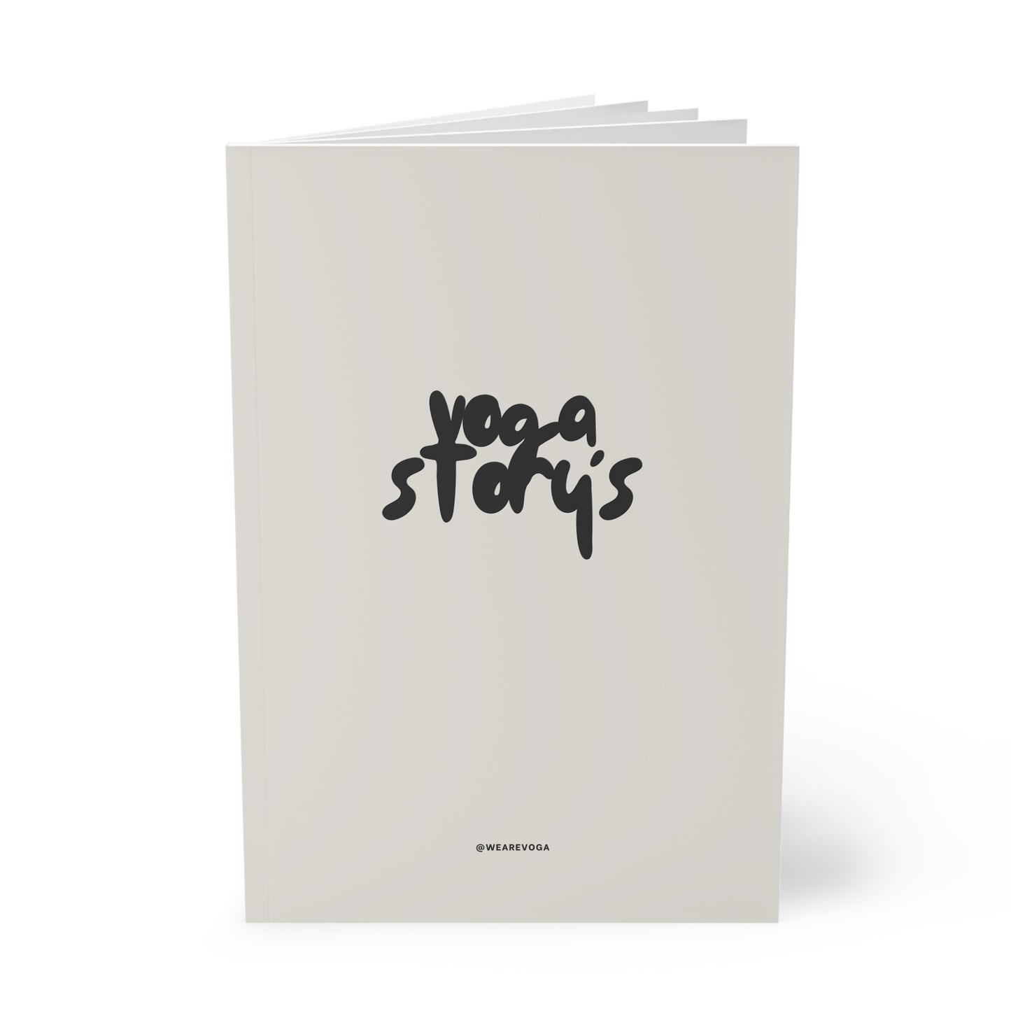 Voga Story's Softcover Notebook - A5 Journal for Mindful Reflection