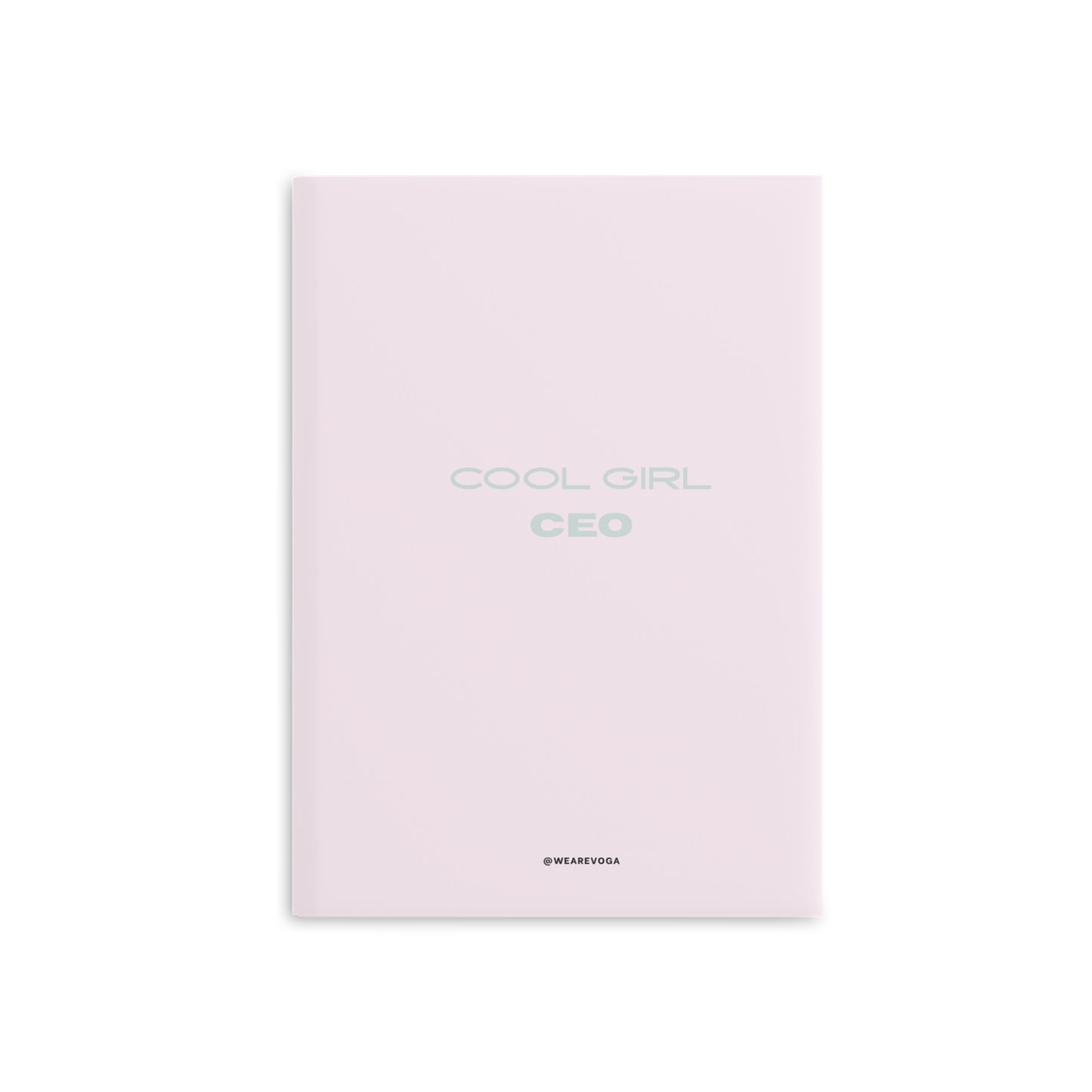 Cool Girl CEO Hardcover Notebook