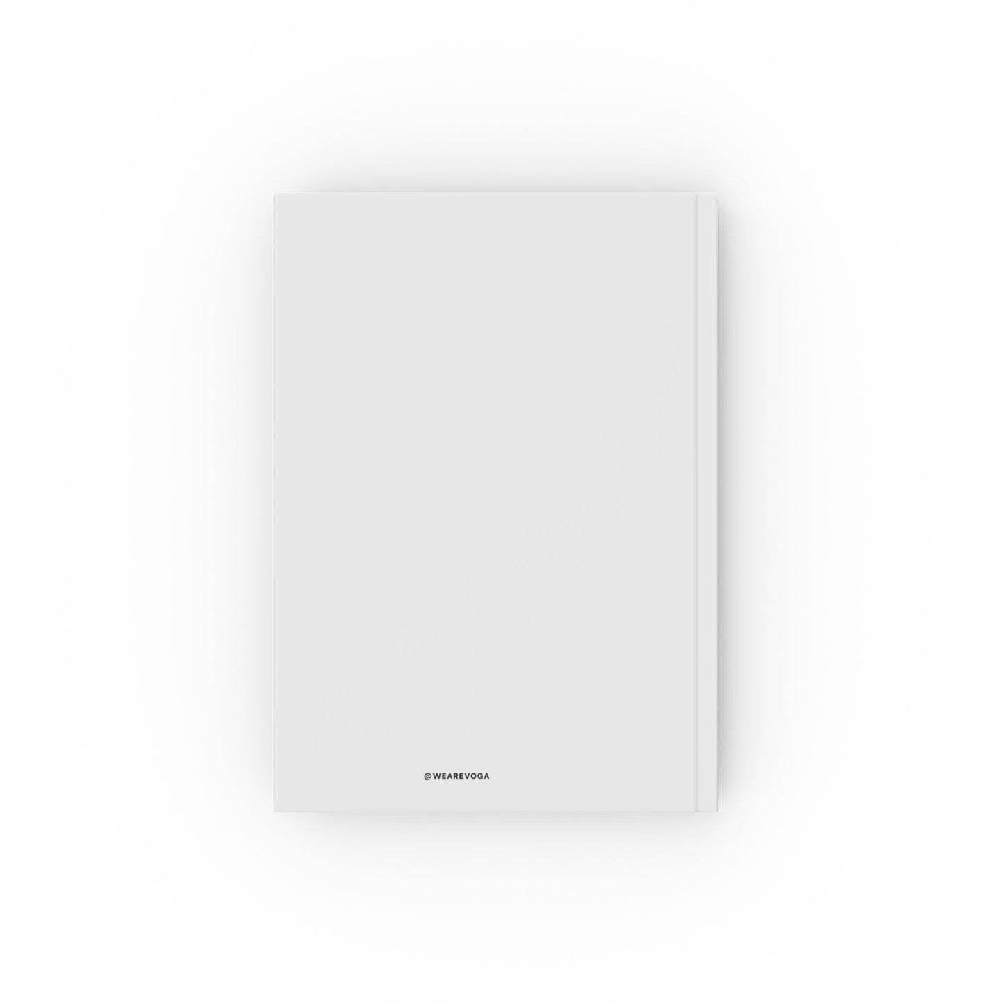 Hardback Journal — "GOD'S PLAN" Minimalist Faith Notebook for Goals & Gratitude