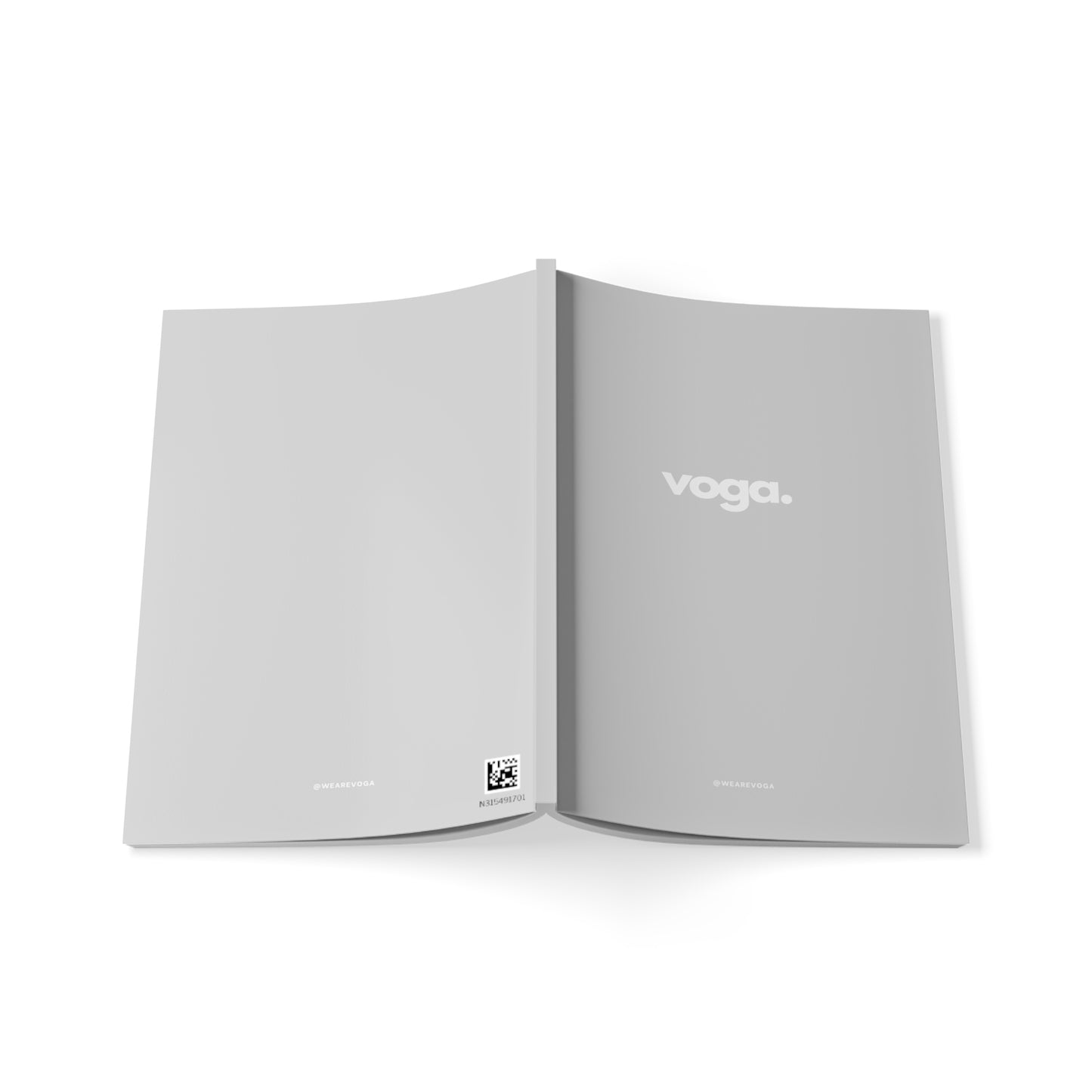 Voga Branded A5 Softcover Notebook — Minimalist Journal for Notes & Planning