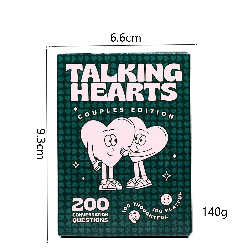 Jeu de cartes Talking Hearts – Couples Edition