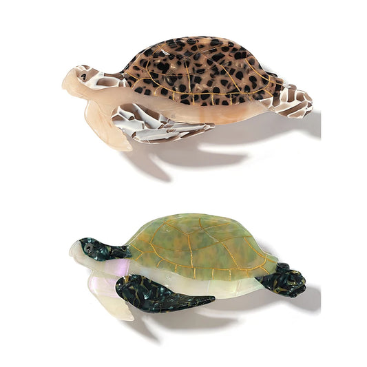 Pince à cheveux tortue de mer