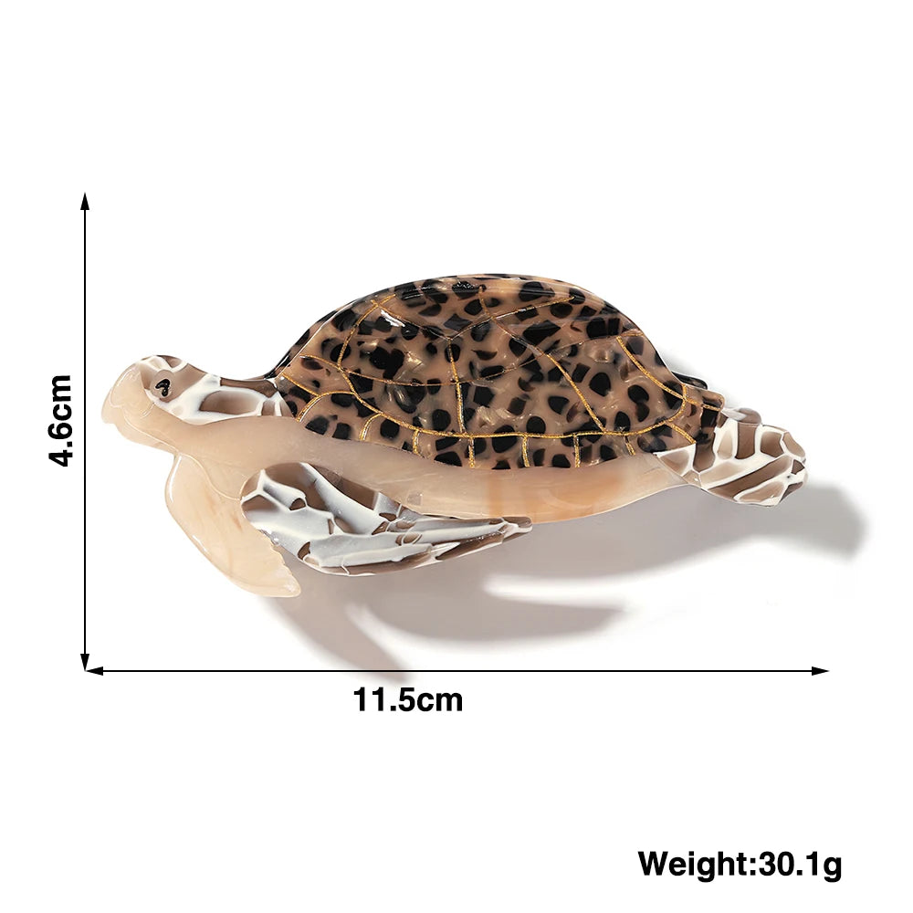 Pince à cheveux tortue de mer