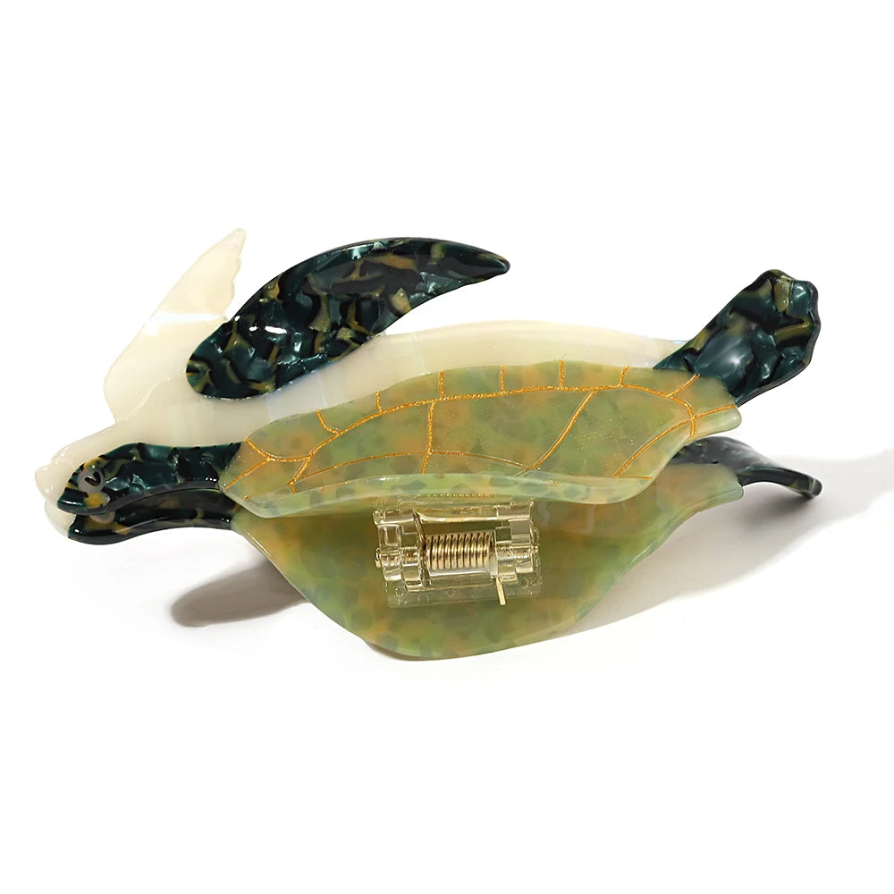 Pince à cheveux tortue de mer