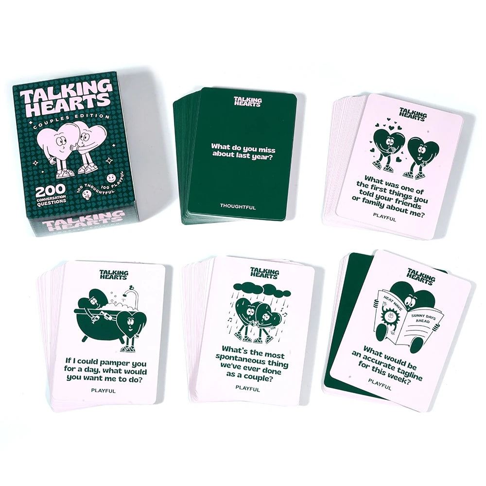 Jeu de cartes Talking Hearts – Couples Edition