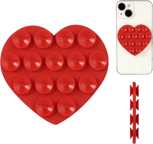 Support téléphone ventouse – Cœur