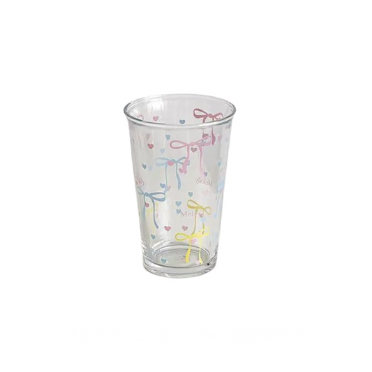 Verre noeuds de papillon